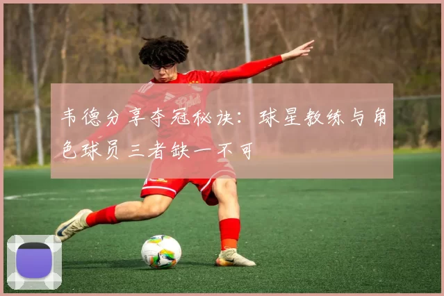 韦德分享夺冠秘诀：球星教练与角色球员三者缺一不可