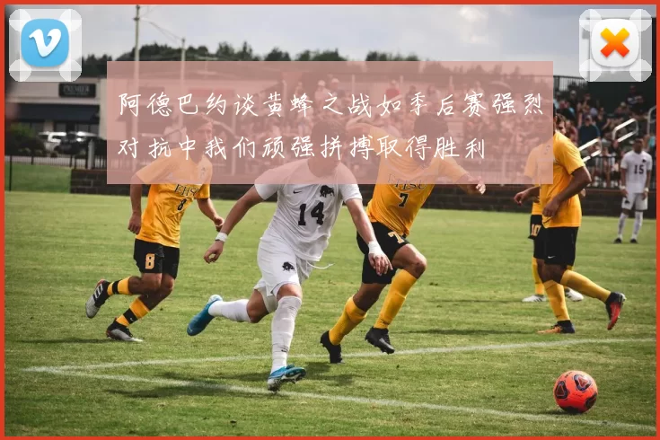 阿德巴约谈黄蜂之战如季后赛强烈对抗中我们顽强拼搏取得胜利